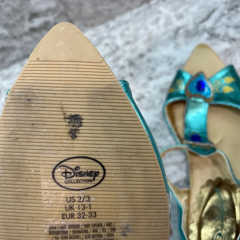 Disney Store Princess Jasmine Costume Shoes 2/3